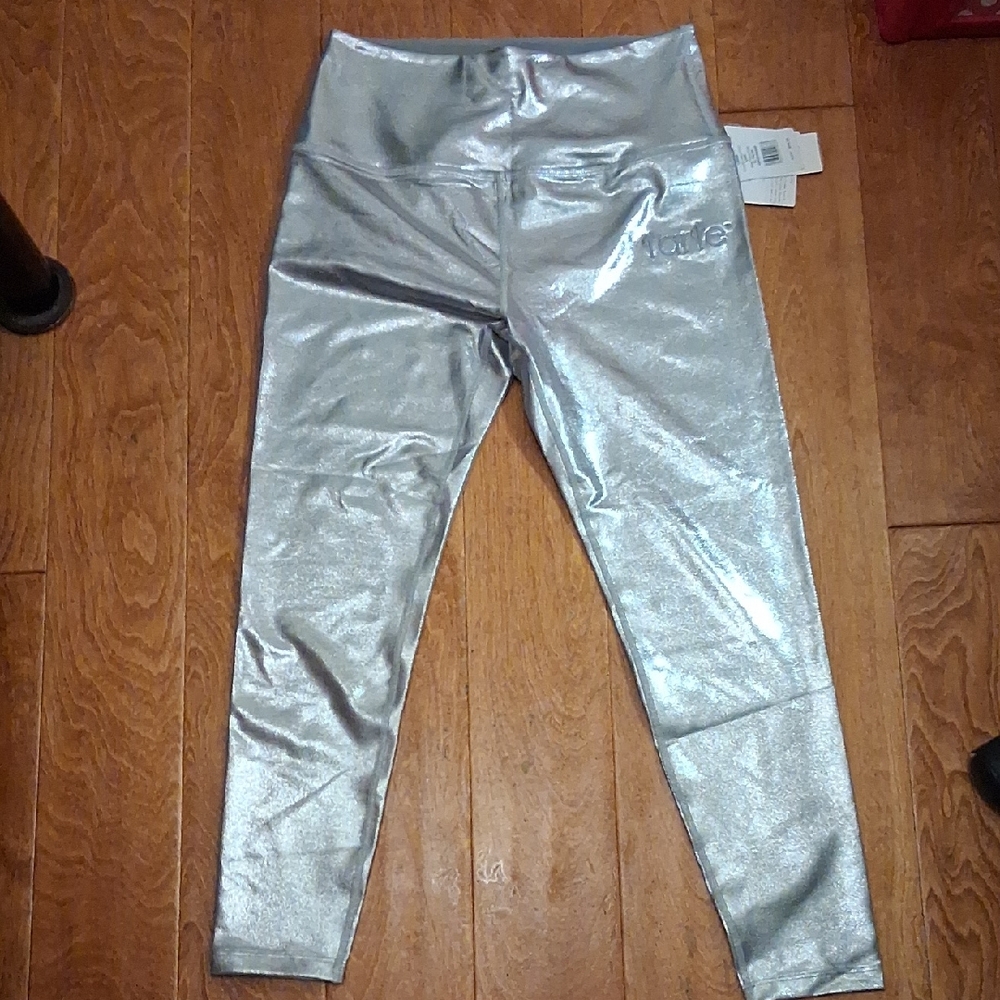 Tarte Shimmering Silver Womens Leggings